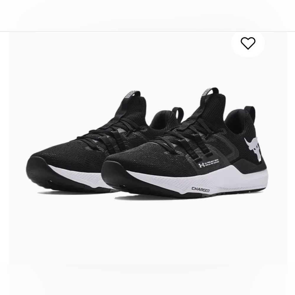 Under Armour Project Rock BSR 'Black White' Men’s Training Shoe